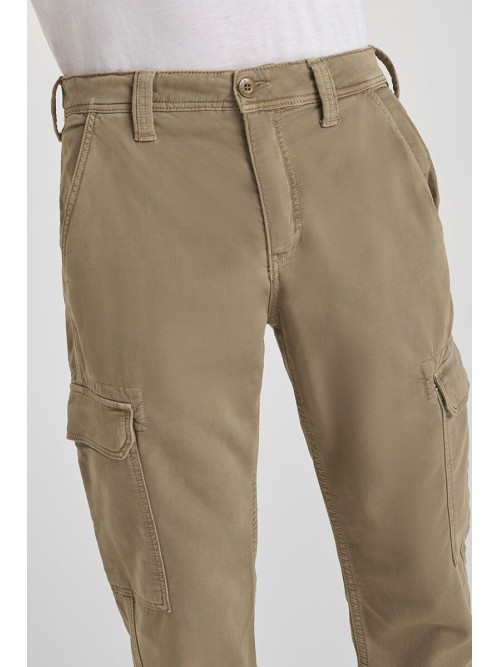 Pantalón cargo SELIAN marrón