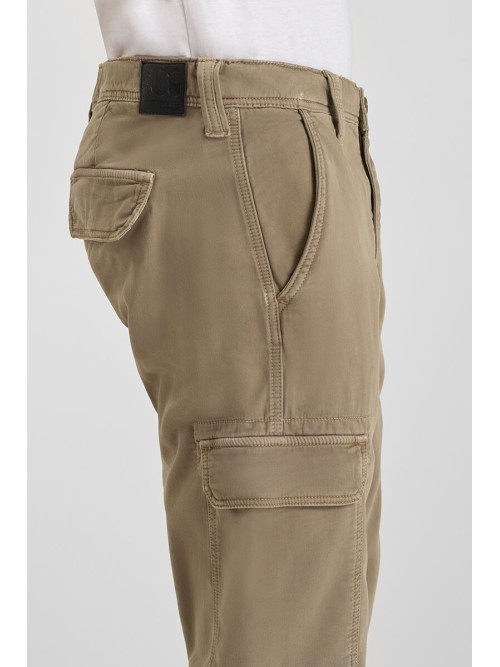 Pantalón cargo SELIAN marrón