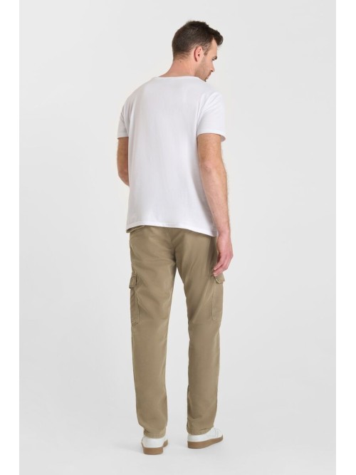 Pantalón cargo SELIAN marrón