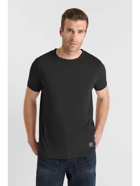 Camiseta cuello redondo OBROWN negro | comprar ahora