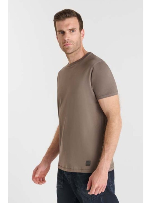 Camiseta cuello redondo OBROWN marrón | comprar ahora 2
