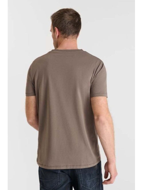 Camiseta cuello redondo OBROWN marrón | comprar ahora