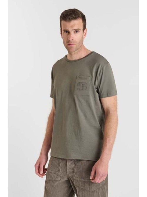 Camiseta cuello redondo NAIA verde | comprar ahora