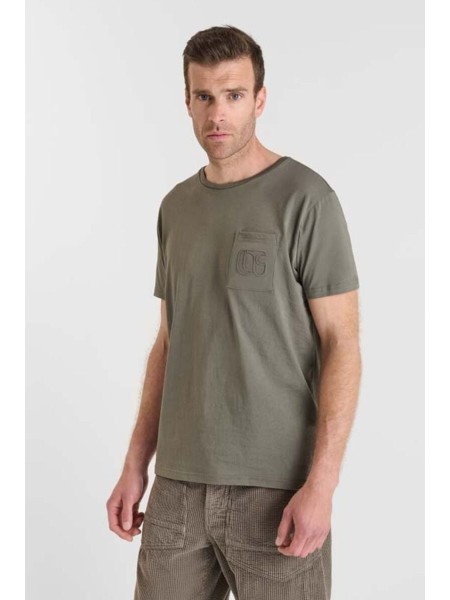 Camiseta cuello redondo NAIA verde | comprar ahora