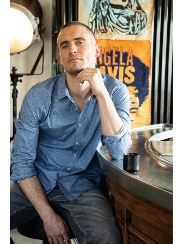 Camisa manga larga LAVO azul | comprar ahora