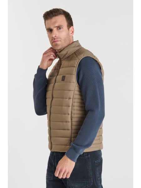 Chaleco térmico OCROZ marrón - comprar AHORA