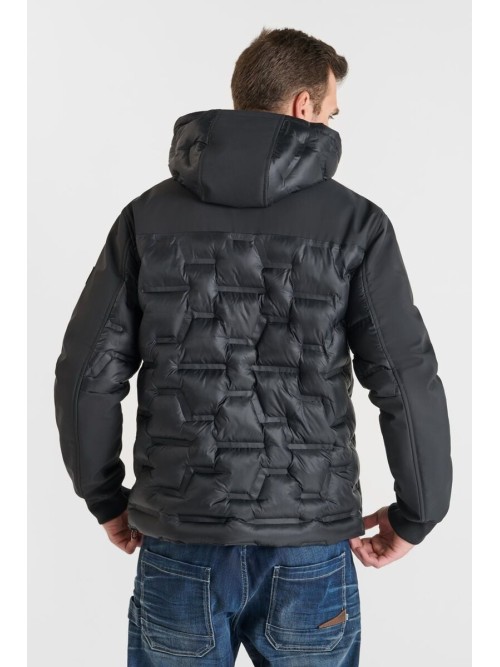 Plumífero capucha extraíble REJAN negro - comprar ahora