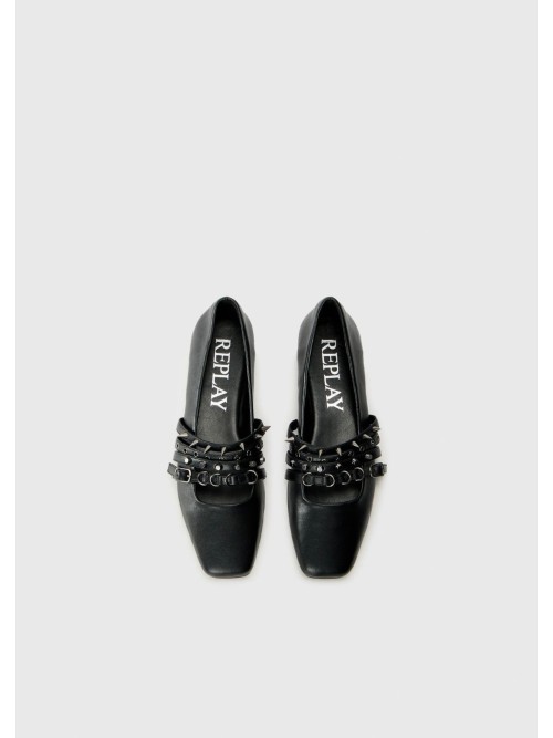 REPLAY- Bailarinas SABINE MULTI black - comprar AHORA