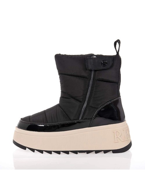 REPLAY Botina VIXXI ZIP negro - comprar AHORA