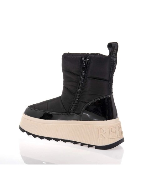 REPLAY Botina VIXXI ZIP negro - comprar AHORA