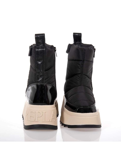 REPLAY Botina VIXXI ZIP negro - comprar AHORA