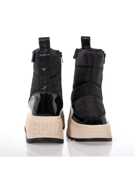 REPLAY Botina VIXXI ZIP negro - comprar AHORA