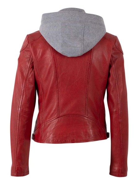 Chaqueta cuero AMMY ROJO