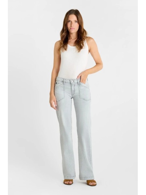 Pantalón flare JILL gris N°3