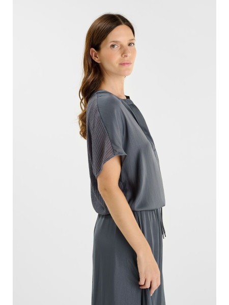 Top YORA gris antracita