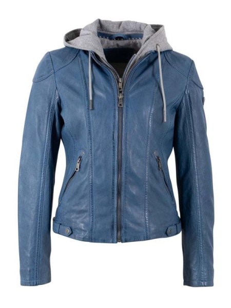 Chaqueta cuero AMMY azul