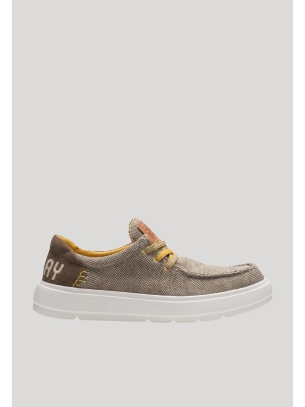 Mocasines con cordones ALCYON 2 TEX beige