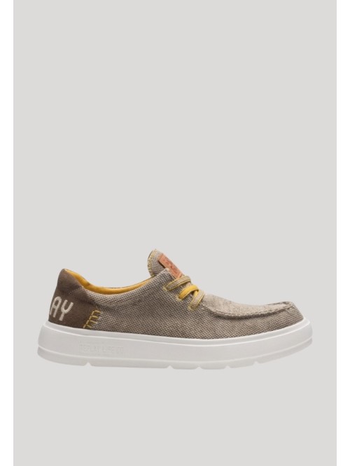 Mocasines con cordones ALCYON 2 TEX beige
