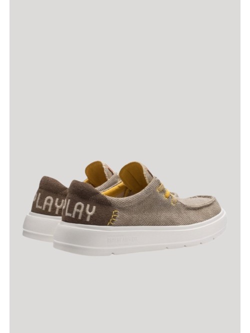 Mocasines con cordones ALCYON 2 TEX beige
