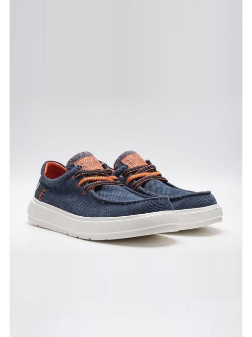 Mocasines con cordones ALCYON 2 TEX azul