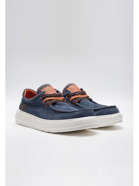 Mocasines con cordones ALCYON 2 TEX azul