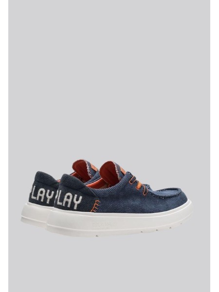 Mocasines con cordones ALCYON 2 TEX azul