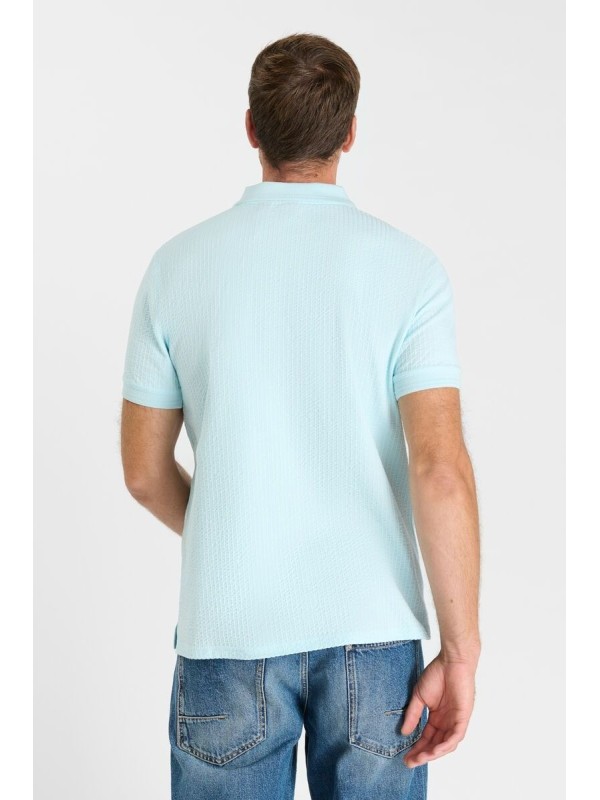 Polo ERAVO verde turquesa 2