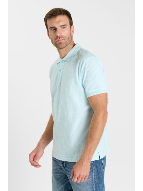 Polo ERAVO verde turquesa