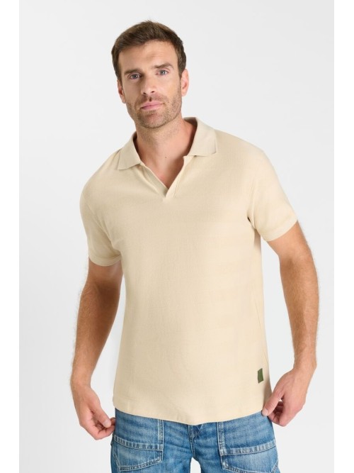 Polo IMPO beige claro