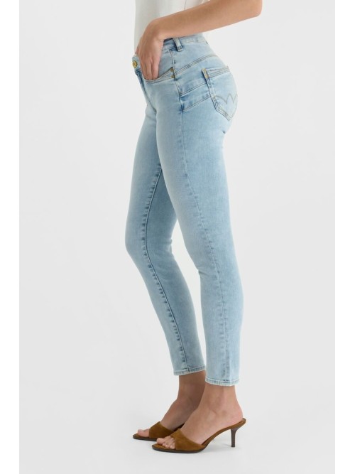 Pantalón slim TAINA azul N°5