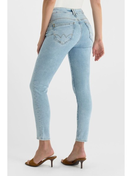 Pantalón slim TAINA azul N°5