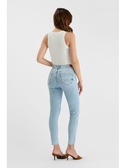 Pantalón slim TAINA azul N°5