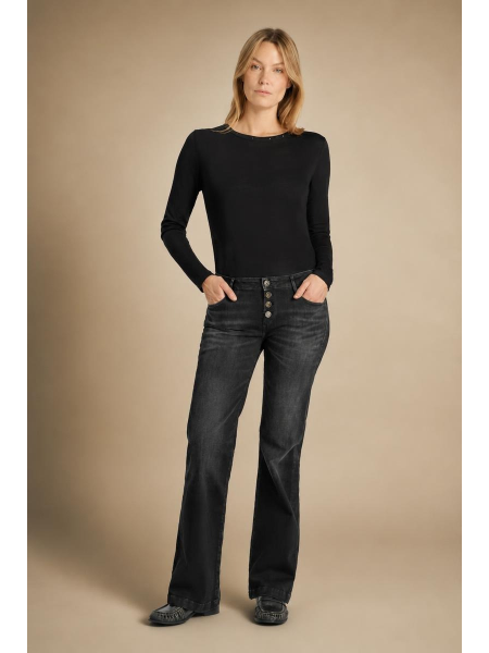 Jeans Flare BELL Black Le Temps des Cerises | Envío Gratis