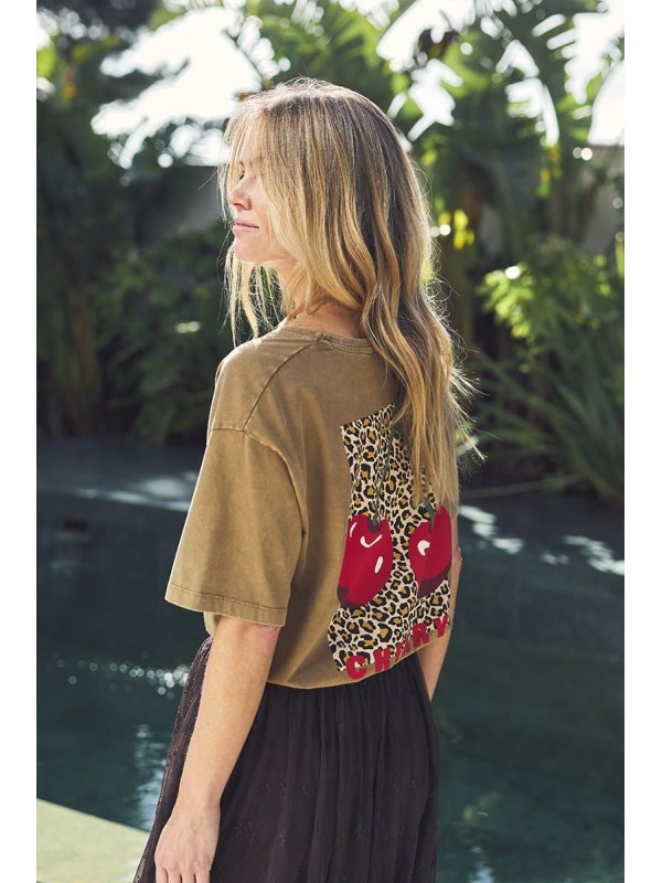 Camiseta Rocky Le Temps des Cerises Marrón | Envío Gratis