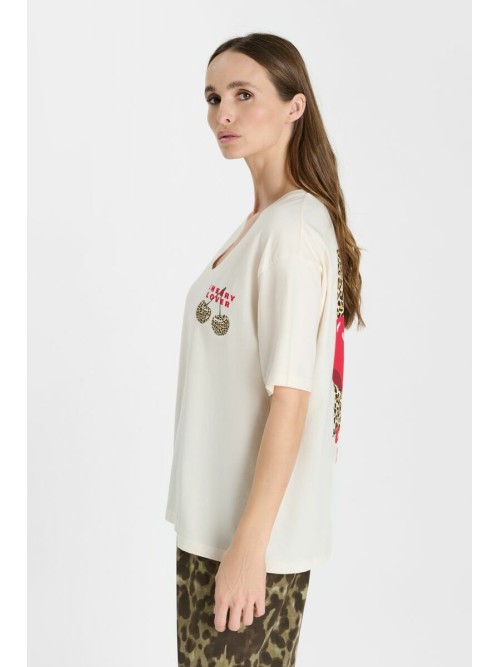 Camiseta ROCKY Le Temps des Cerises beige | Envío Gratis
