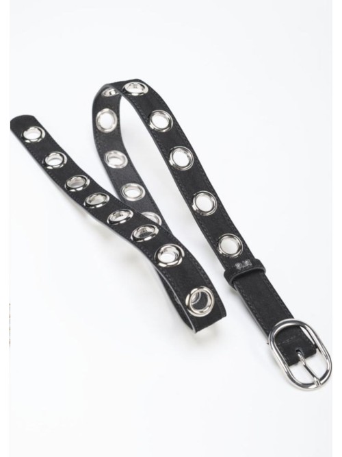 Cinturón de cuero WILDEN negro - comprar AHORA