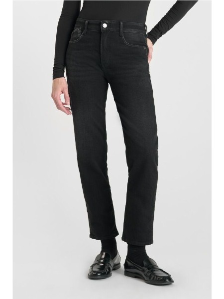 Pantalón mom SOLO 400/17 cintura alta 7/8 negro n°1 | comprar ahora