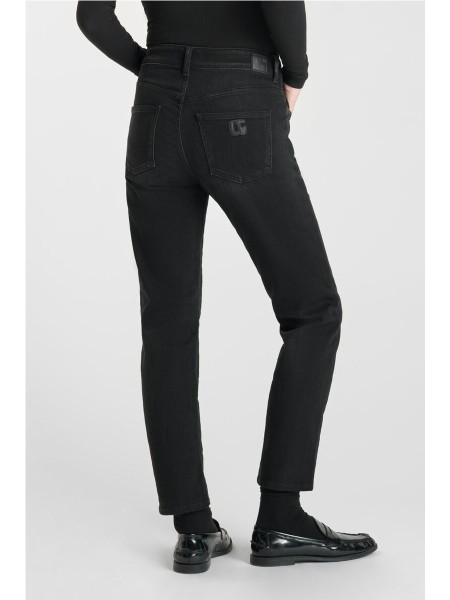 Pantalón mom SOLO 400/17 cintura alta 7/8 negro n°1 | comprar ahora