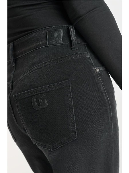 Pantalón mom SOLO 400/17 cintura alta 7/8 negro n°1 | comprar ahora