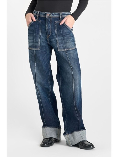 Pantalón 400/28 YAVI cintura alta azul | comprar ahora
