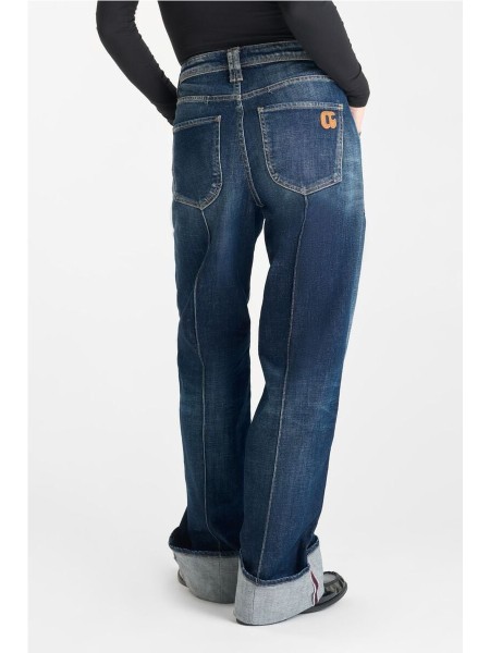 Pantalón 400/28 YAVI cintura alta azul | comprar ahora
