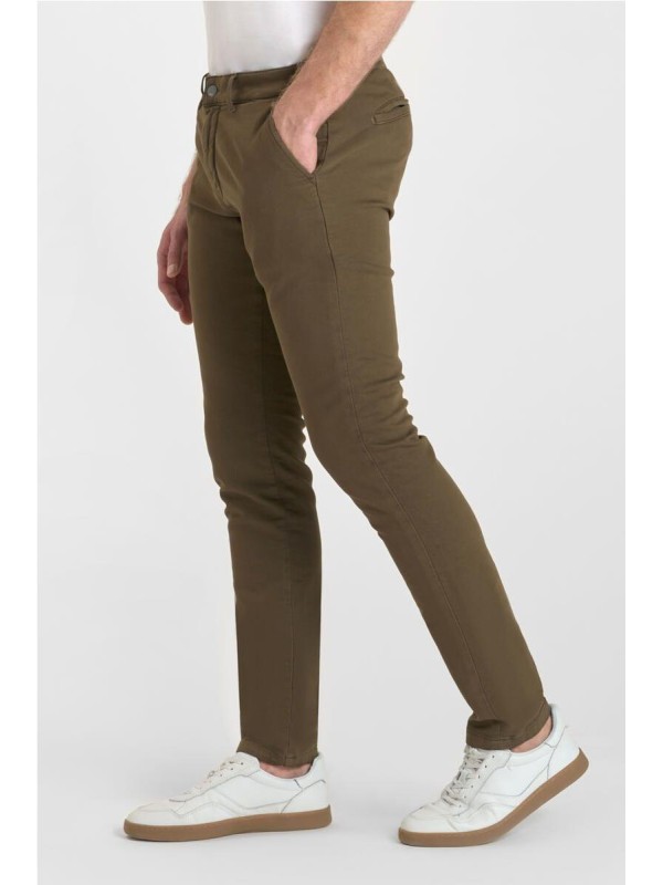 Le temps des Cerises-Pantalón chino KURT verde oscuro-comprar AHORA 2