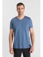 Camiseta cuello pico OGRIBS azul