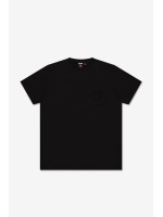 Camiseta cuello redondo NAIA negro