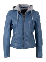 Chaqueta cuero AMMY azul