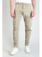 Pantalón cargo KOGE arqueado BEIGE CLARO